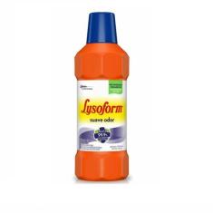 Desinfetante Uso Geral Suave Odor Lysoform Frasco 1 L, Original Suave 