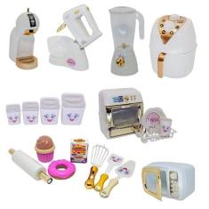 Kit Brinquedo Cozinha Princesa Doce Louça Batedeira 22pç - Altimar