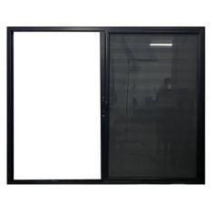 Janela Veneziana 3 Folhas com Tela Mosquiteira Linha 25 120x120 - Esqu