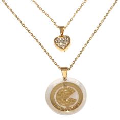 Colar Duplo Engenharia Elétrica Curso Profissão Folheado 18k