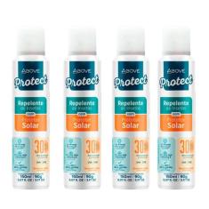 Kit 4 Repelente Insetos com Protetor Solar FPS30 Above 150ml