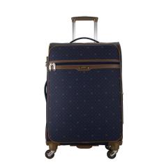 Mala de Viagem Média 23kg Munique Cobalto 70cm com giro 360º