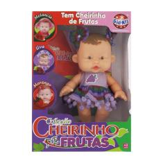 Boneca Coleção Cheirinho De Fruta Sid-Nyl Em Vinil