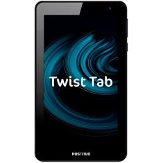 Tablet Positivo Tab Twist T770 Quad Core 1GB RAM 32GB Câmera Frontal 2MP Android Oreo Tela de 7'' Cinza