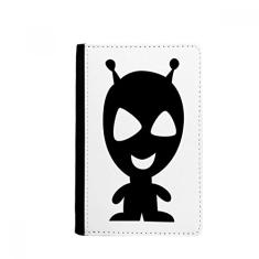 Bolsa de cartão para carteira com porta-passaporte de alienígena monstro alienígena do universo Notecase Burse, Multicolor