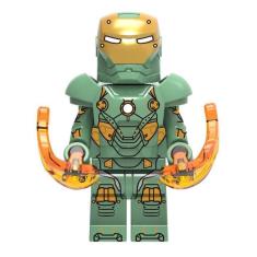Boneco Blocos De Montar Homem De Ferro Armadura Mark Mk37