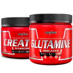 Creatina Pura 150g + Glutamina Pura 300g Integralmedica