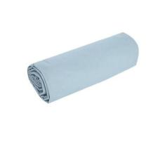 Lençol de Malha Solteiro c/ 30cm Venesa, Azul claro