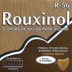 Encordoamento Violão Nylon Rouxinol  Media R-56 Sem Bolinha