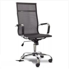 Cadeira para Escritório Presidente MK-7159 PP - Makkon