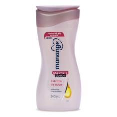 Sabonete Liquido Monange Extrato de Oliva 240ml