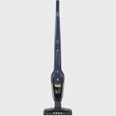 Aspirador de Pó Vertical Electrolux Ergorapido 2 em 1 Denin Blue Luz Led (ERG25N) - até 38 Min Filtro hepa Função BrushRollClean 420ml