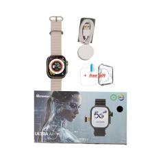 Smartwatch Microwear Ultra AI3 Com Android 9.0, Tela AMOLED HD, Câmera