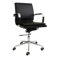Cadeira Diretor em Couro PU PEL-8003L Design Charles Eames