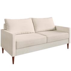 Conjunto Fideris 2 Sofás de 2 Assentos Sofá Go - Off White