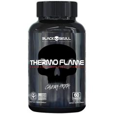 Termogenic Thermo Flame Black Skull - 60 tabletes-Unissex