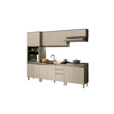 Cozinha Modulada Conect com 6 Peças Duna/Cristal - Henn