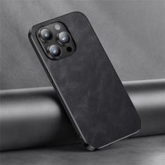 Capa de telefone magnética de luxo para iphone 11 12 13 14 15 pro max couro capa de telefone celular carregamento sem fio, preto, para iphone 14