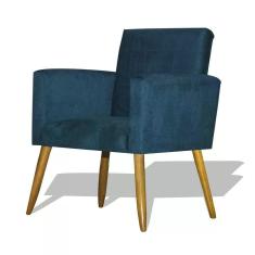 Poltrona Decorativa Nina - Azul Royal Azul Royal