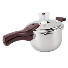 Panela de Pressão de Aço Inoxidável, Panela de Pressão Espessa Compatível Com Indução Com Dispositivos de Proteção de Válvula de Mola Compatíveis Com Fogão a Gás e Indução para