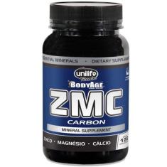 ZMC Carbon Cálcio, Zinco e Magnésio 120 Cáps Unilife