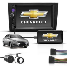 Kit Central Multimidia Mp5 2 Din Bt Espelha Chevrolet Vectra - First O