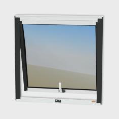 Janela de Alumínio Maxim-Ar 60x80cm Vidro Espelhado Confort Brimak