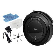 Robô aspirador e passa pano wap robot w90 preto bivolt