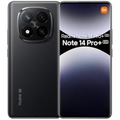 Smartphone Xiaomi Redmi Note 14 Pro+ 5G 512B 12B RAM Global e Desbloqueado Midnight Black