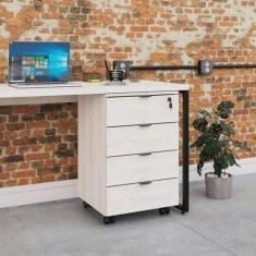 Gaveteiro Volante 4 Gavetas Kugv44 Kuadra Yescasa