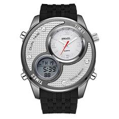 Relógio masculino Smael Display Grande 1199 à prova d´ água (Preto)
