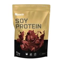 Soy Protein Growth 1kg De Soja Sabor Chocolate-Unissex
