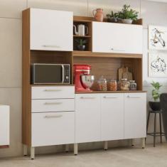 Armario De Cozinha 6 Portas 2 Gavetas Select - Demóbile