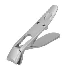 Cortador de Unhas Ergonômico de Aço Inoxidável Cortador de Unhas Grosso Com Grande Abertura, Organiza Automaticamente Lascas de Unhas, Posição de Travamento Oculta, Interruptor