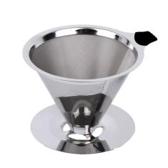 Coador Filtro 12,5 X 9Cm Permanente Inox Reutilizável