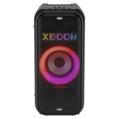 Caixa de som Bluetooth PartyBox LG XBOOM 250W RMS, Resistente à água (IPX4), 20 horas de bateria e Visor de Pixel LED - XL7T - XL7T