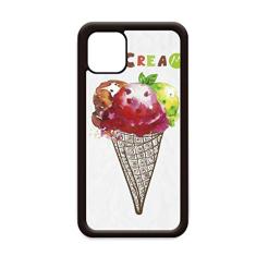 Capa de casquinha de aquarela para iPhone 12 Pro Max para Apple Mini Mobile Case Shell