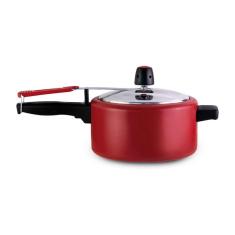 Panela De pressão  Alumine 3,0L Alegrete Vermelho Polida