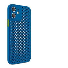 Capa de telefone respirável de dissipação de calor para iphone 12 mini 13 11 pro max x xs max xr 7 8 plus se2020 11 capa lisa de silicone macio, t2, para iphone 12 mini