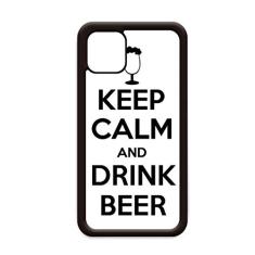 Capa Keep Calm and Drink Beer para iPhone 11 Pro Max para Apple Mobile Case Shell