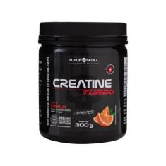 Creatina Mono-hidratada Black Skull Caveira Preta - Creatine Turbo em 