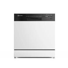 Lava-Louças de Piso Electrolux LB08E 8 Serviços com Programa Lava e Seca Eco Branco 110V
