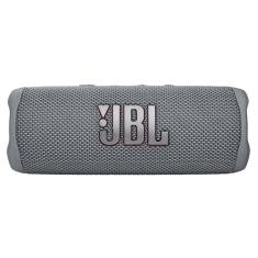 Caixa De Som Jbl Flip 6 Com Bluetooth 30w à Prova D'água Cinza Jblflip6grey