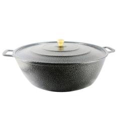 Tacho Restaurante Alça De Alumínio Fundido Craqueado 40cm - DIVIFORTE,