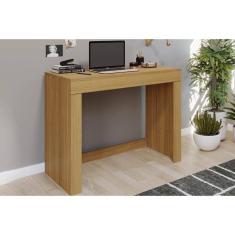 Mesa Escrivaninha Casal Cléo Com 1 Gaveta Nature - Permóbili