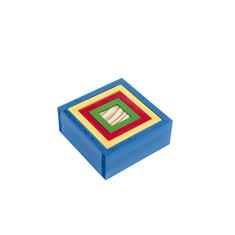Carlu Brinquedos - Caixas Coloridas Jogo de Construção, 3+ Anos, Multicolorido, 1082