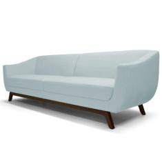 Sofá Atenas 3 Lugares 230cm C12 Branco - Domi