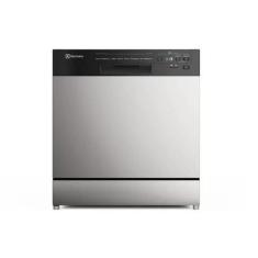 Lava-Louça Electrolux 8 Serviços Inox com Programa Lava e Seca 50' (LS
