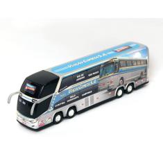 Brinquedo Miniatura Ônibus Cometa Pintura Dino Com Foto 30Cm