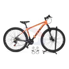Bicicleta Aro 29 Gti Roma 24V Alumínio Freios a Disco Hidráulicos Suspensão Dianteira Mtb-Unissex